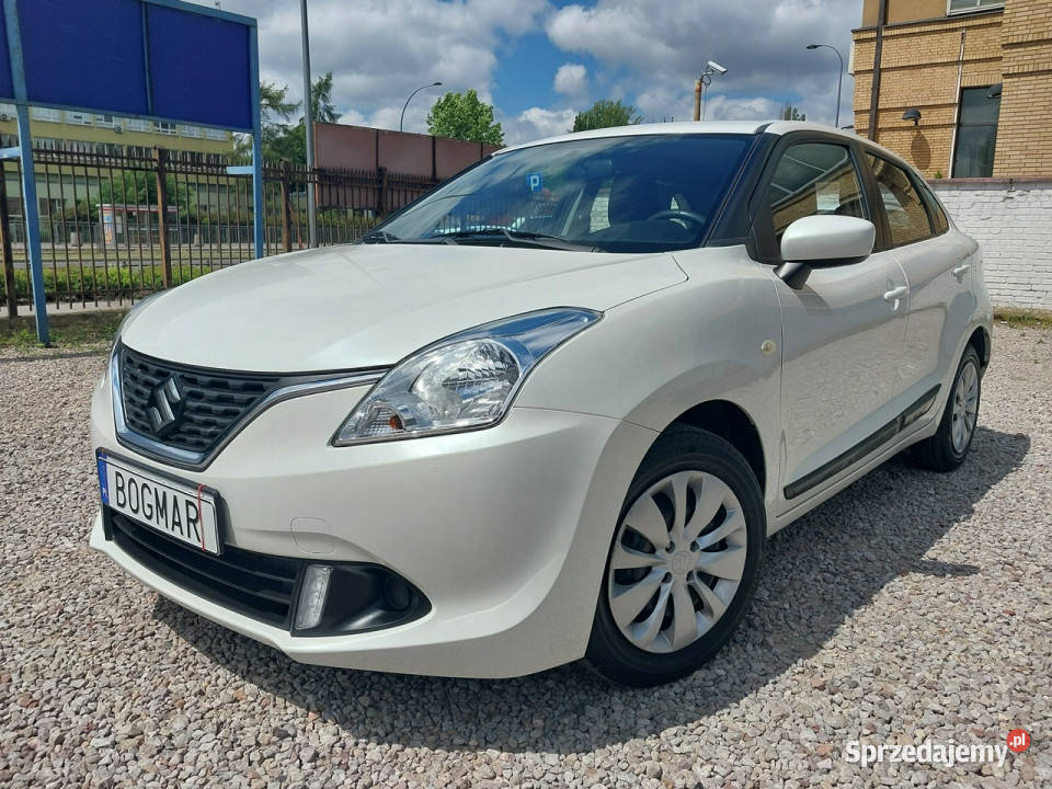 Suzuki Baleno Biała Perła SALON pierwszy wł 54 światła LED Warszawa