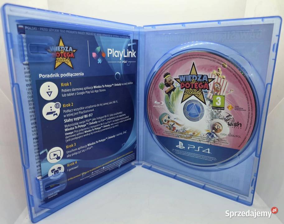 Gra Wiedza to Potęga Dekady 4 sprzedam