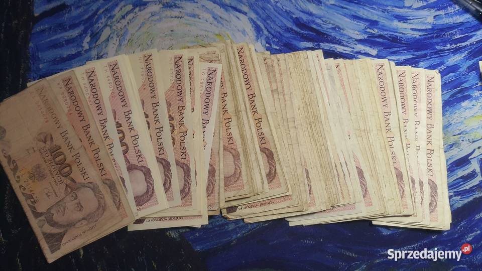 Duży zestaw banknotów PRL Warszawa