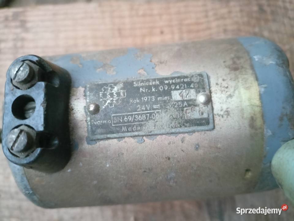 Silniczek wycieraczki 24v 1973 RSSE lubelskie Lublin