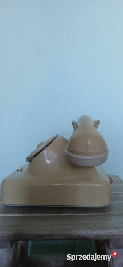 Stary telefon na tarczę z lat 60 tych Telefony przewodowe Kraków