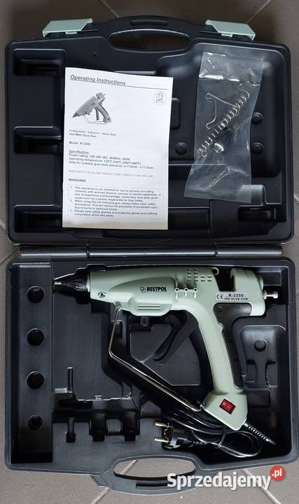 Pistolet K 3350 BestPol Klejenie na gorąco Nowy Kurzeszyn