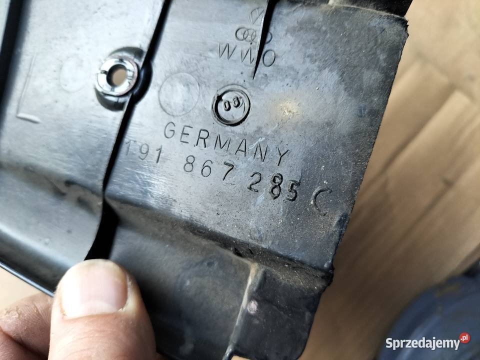 VW GOLF II 2 JETTA 2 3 D 3D OSŁONA SŁUPKA PRAWA Osłony i zaślepki Kamień-Kolonia