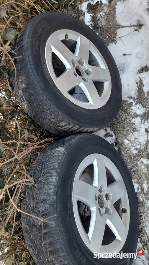 Alufelgi 15 vw golf 4 komplet 4sztuki 5x100 Motoryzacja wielkopolskie Zalasewo