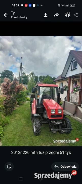 Sprzedam ciągniki rolnicze Farmtrac Escort Dobrowoda