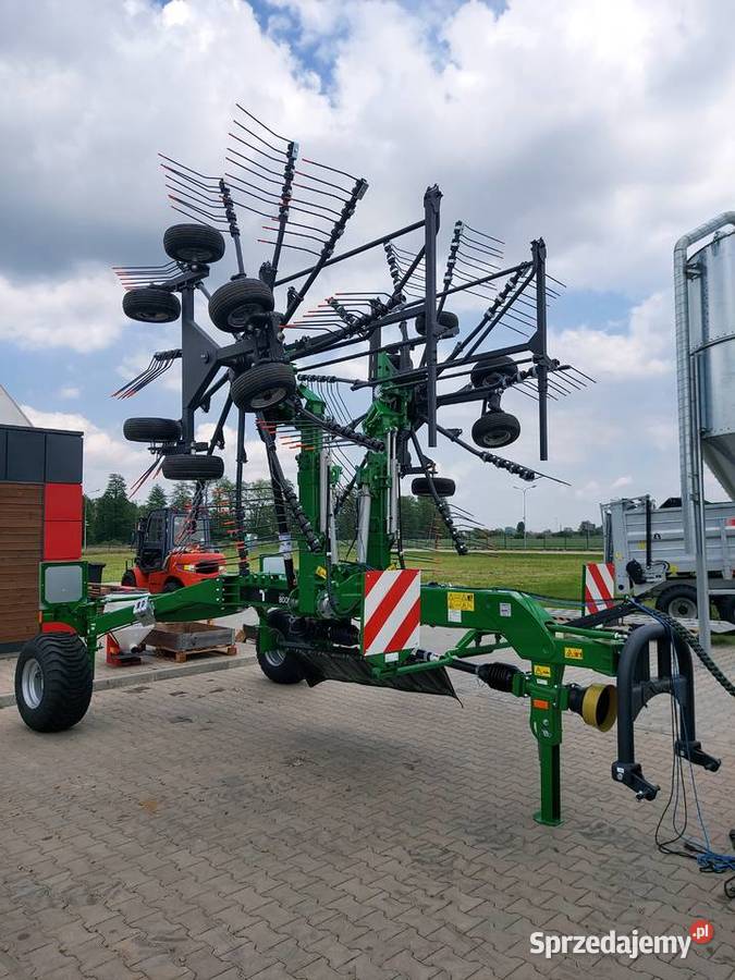 Zgrabiarka InterTech 2karuzelowa ZKD800 sprzedam