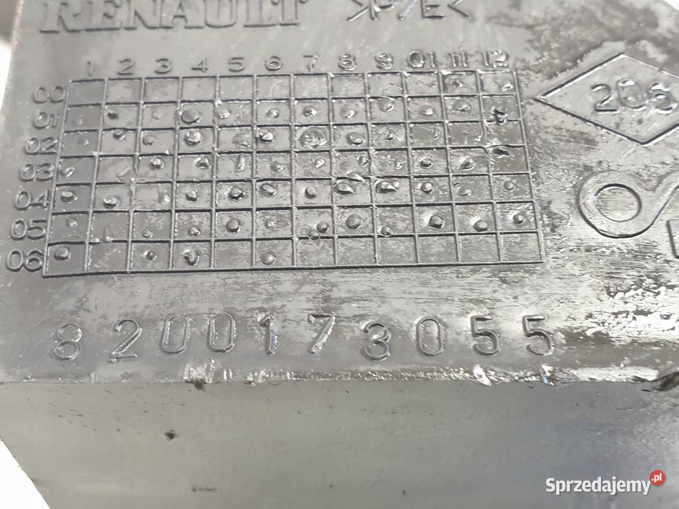 Renault Laguna II lift SLIZG TYLNEGO ZDERZAKA Rudka
