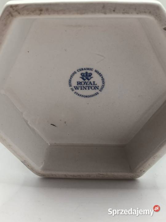 Doniczka osłonka sześciokątna letnie lilie ROYAL Zamość