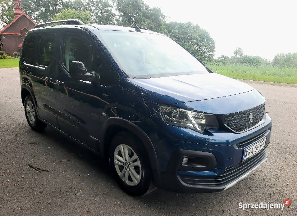 Peugeot Rifter 15HDI130 GTLine Automat Navi tempomat Jaśkowice
