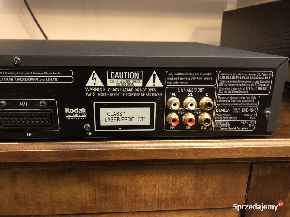 DENON DVD 1940 STAN NOWYIGŁA Radzymin