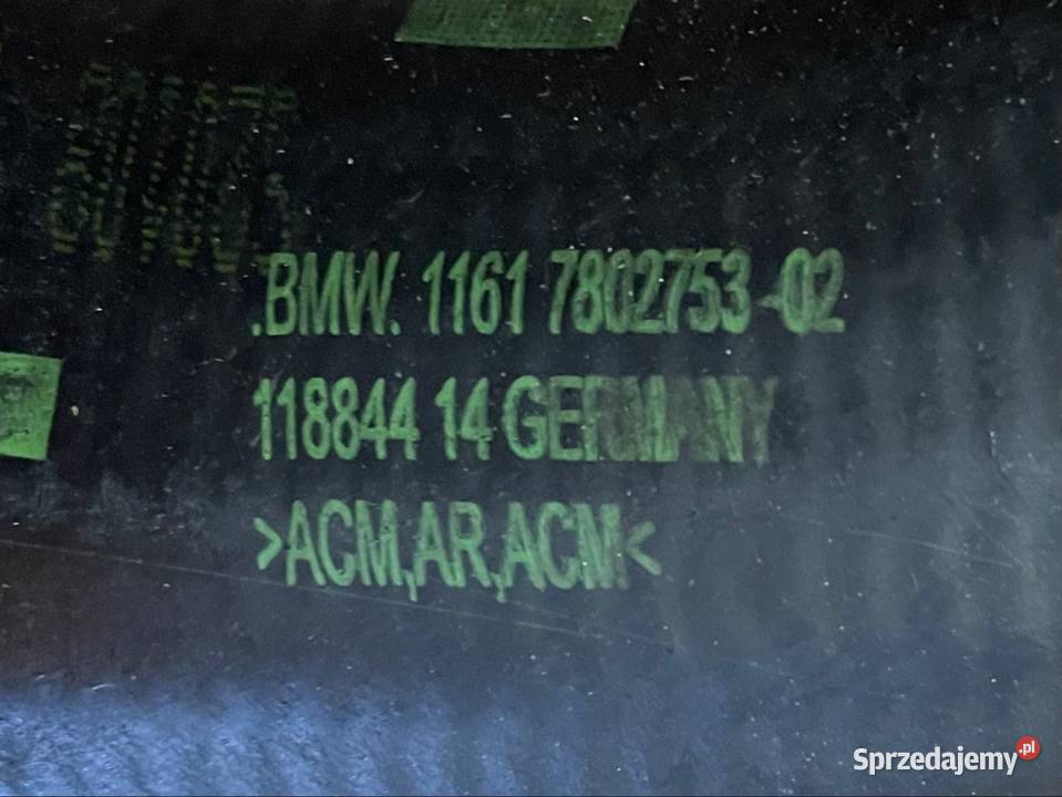 7802753 rura wąż intercoolera Bmw 3 e90 e91 e92 Szczecin