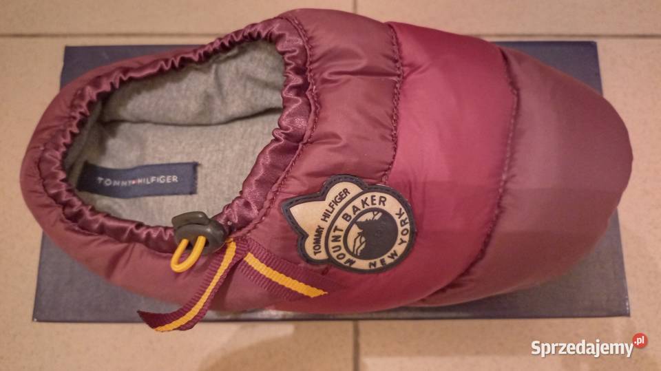 Kapcie puchowe Tommy Hilfiger wielkopolskie Tarnowo Podgórne sprzedam