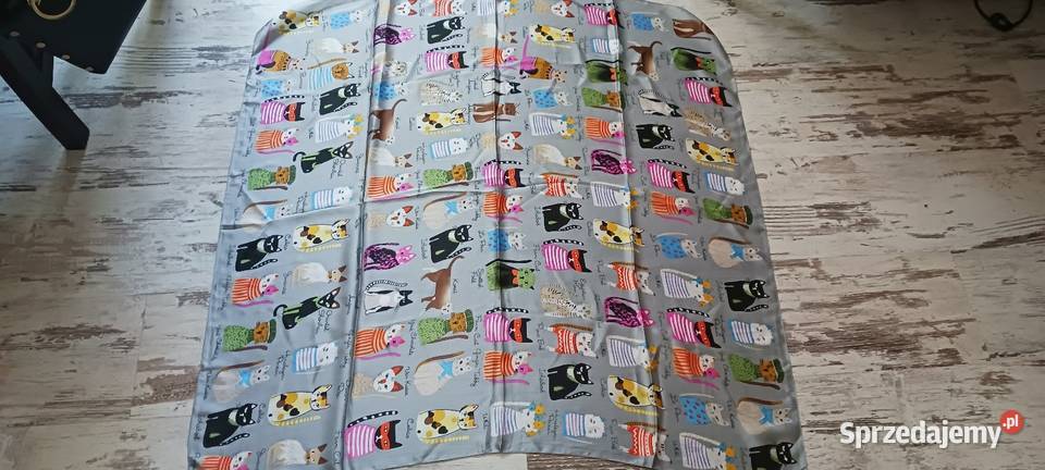 Chusta apaszka w koty Ostrowąs