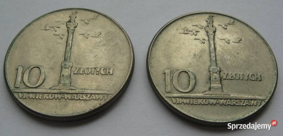 10 Kolumna Zygmunta 1965 Duża inne 10 Kolumna Dąbrowa Górnicza sprzedam