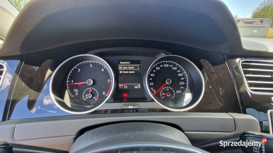 Golf 7 20TDI 150 EURO6 Highline 2016r Hak Kamera mazowieckie Warszawa