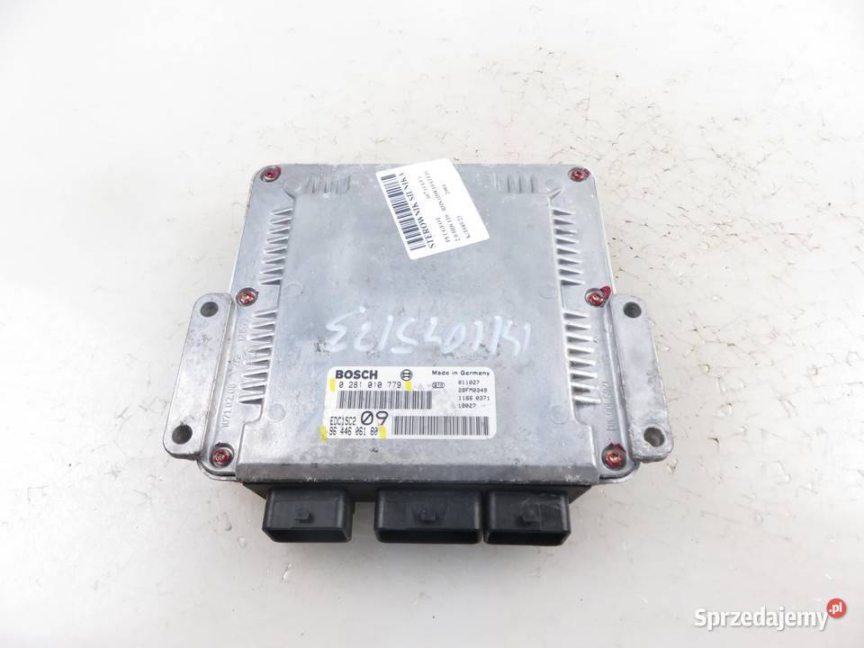 STEROWNIK PEUGEOT 307 20 HDi 0281010779 osobowe Komputery sprzedam
