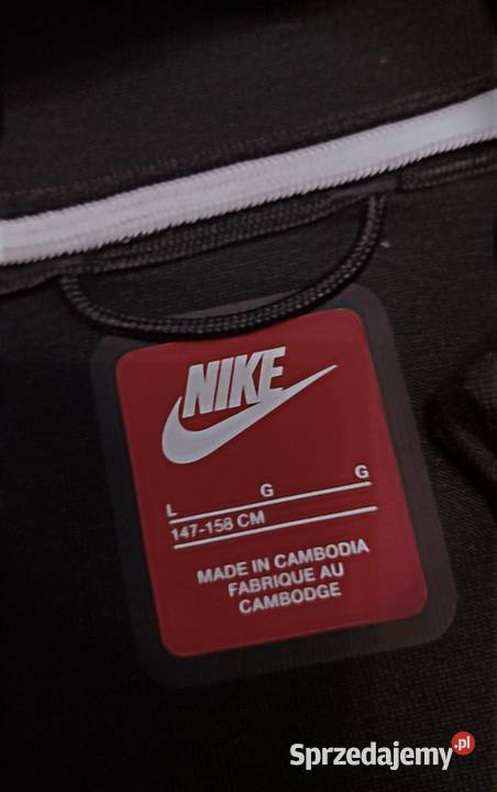 Oryginalna Bluza Nike Tech Fleece Junior Rozmiar 12 lat+