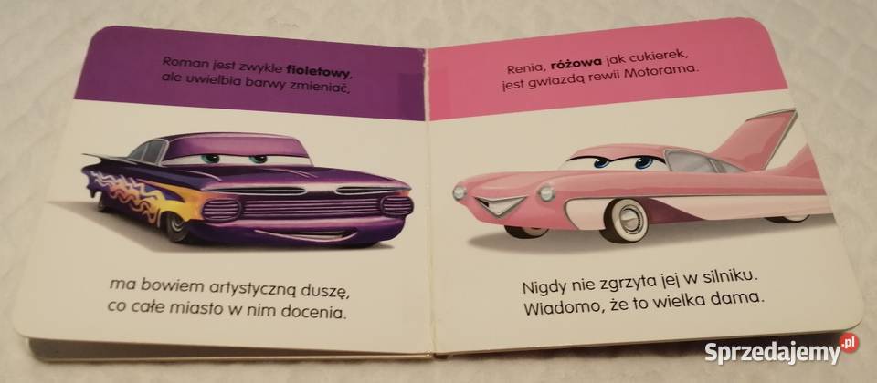 Kolorowe Auta Cars Egmont 2011 Książeczki dzieci