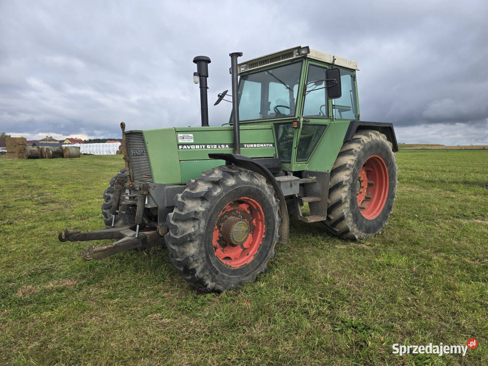 Ciągnik FENDT FAVORIT 612 LSA Turbomatik FWA 383 podlaskie
