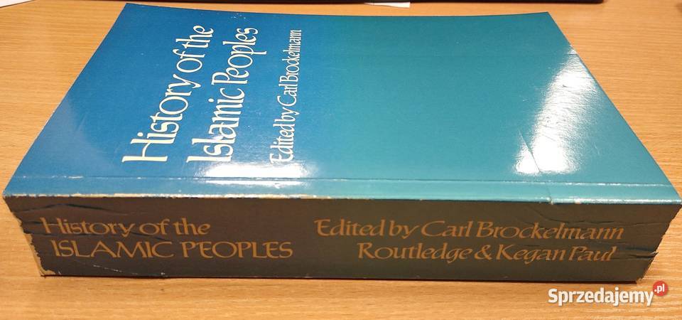 History of Islamic peoples by Carl Brockelmann Gdańsk sprzedam