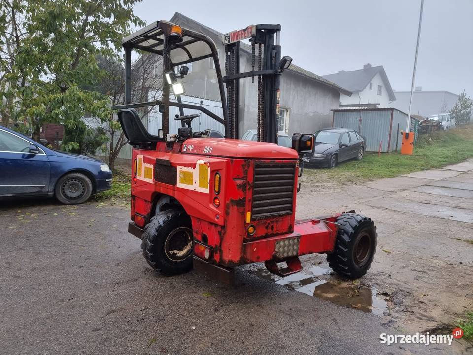 Wózek podwieszany Moffett M5 203P 2007r 3X3 diesel Kartuzy