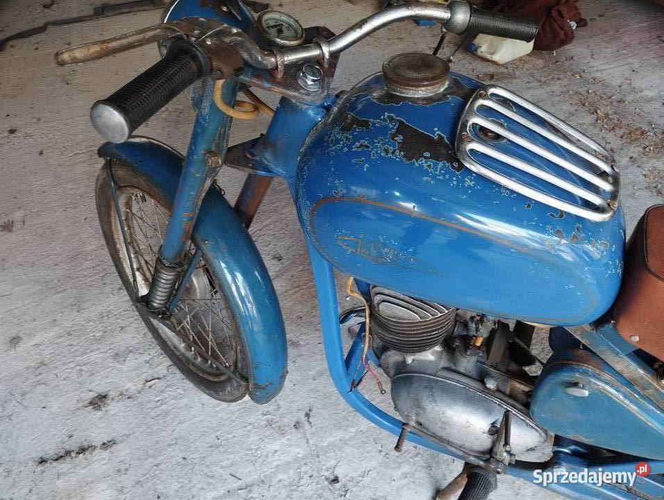 WSK 1957 oryginał niebieski lakier Krasnystaw sprzedam