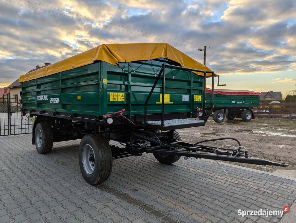 Przyczepa 7t Wywrotka na 1 siłownik Nowa Podłoga lubelskie Kalinowice
