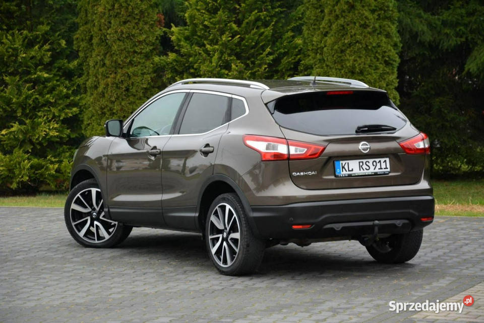Nissan Qashqai 16dci1304x4 TeknaLed Skóry Navi ABS Ostrów Mazowiecka