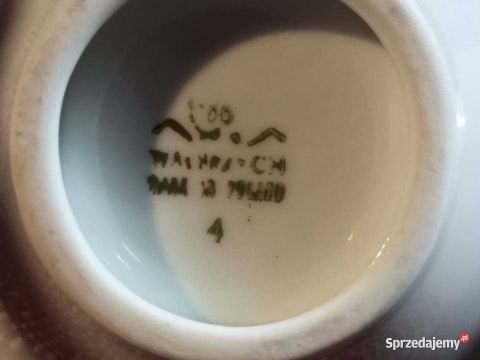 Porcelana sól pieprz z okresu PRLu Porcelana dolnośląskie Świdnica
