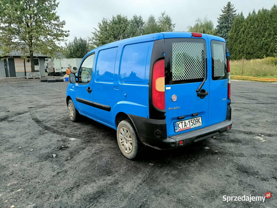 Fiat Doblo Fiat Doblo 16CNG 09r Vat1 II 2009 niebieski sprzedam