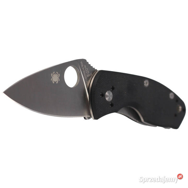 Nóż składany Spyderco Ambitious G10 Black Plain Akcesoria, narzędzia i noże Warszawa
