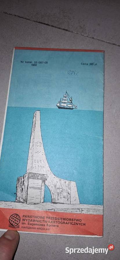 Kołobrzeg Plan Miasta kolekcjonerskie wydanie Łęczyca