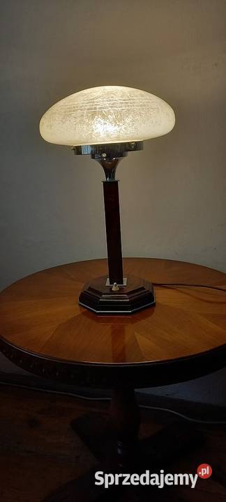 Elegancka lampa gabinetowa w stylu Art Deco Antyki łódzkie Skierniewice