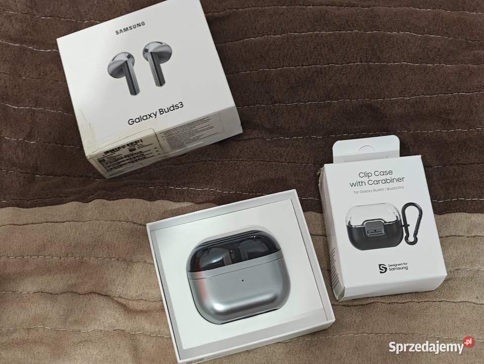 Samsung Galaxy Buds 3 etui z promocji Samsunga Żary
