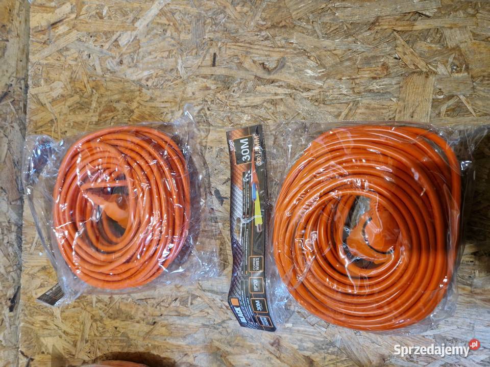 PRZEDŁUŻACZ ELEKTRYCZNY BLACK 30M 3X15MM IP20