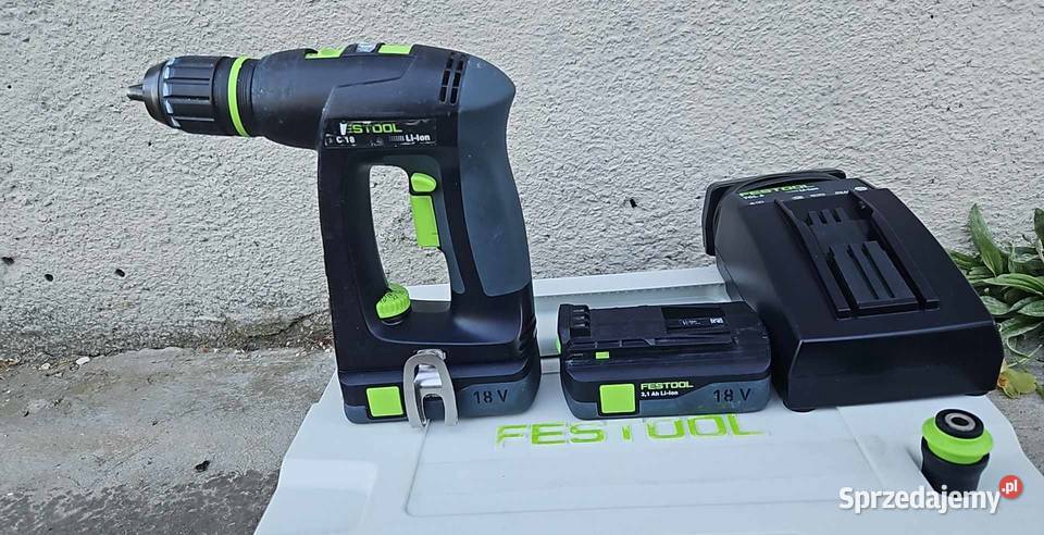 FESTOOL C 18 Li 31Plus wiertarkowkrętarka Gorzów Wielkopolski