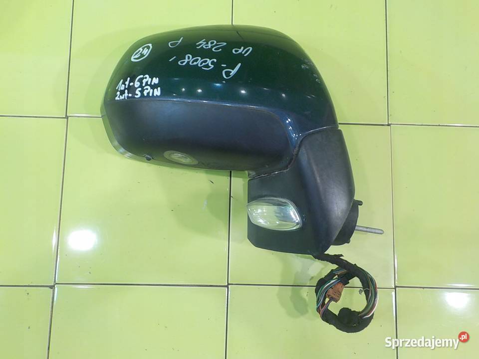 PEUGEOT 5008 I 16 EHDI 12r 5D lusterko prawe Lusterka zewnętrzne Suków sprzedam