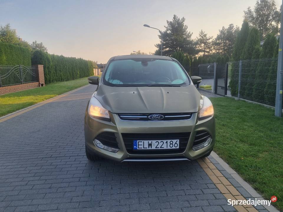 Ford Kuga mk2 Titanium 2xkom opon Navi Panorama elektrochrom. lusterka boczne Żakowice