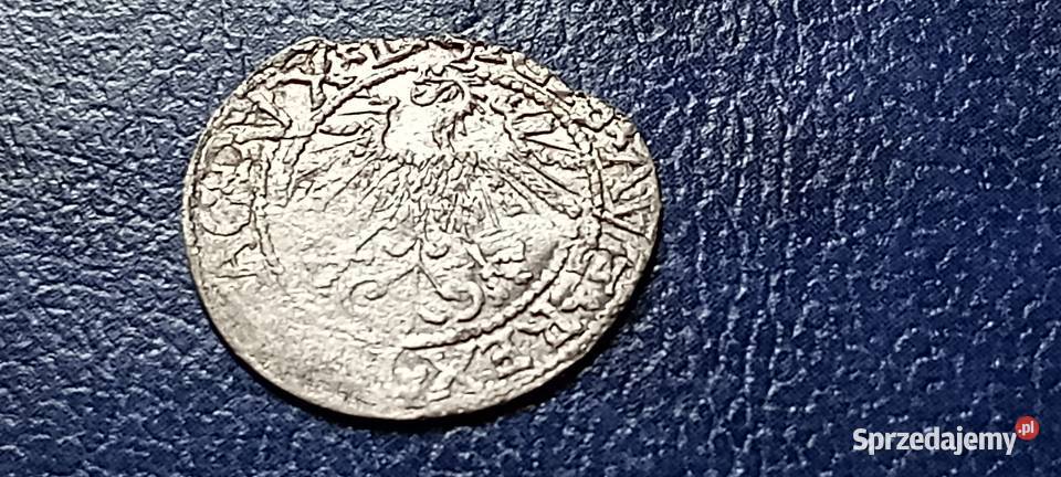 Stare monety Półgrosz 1562 Wilno Polska Zygmunt Lesko