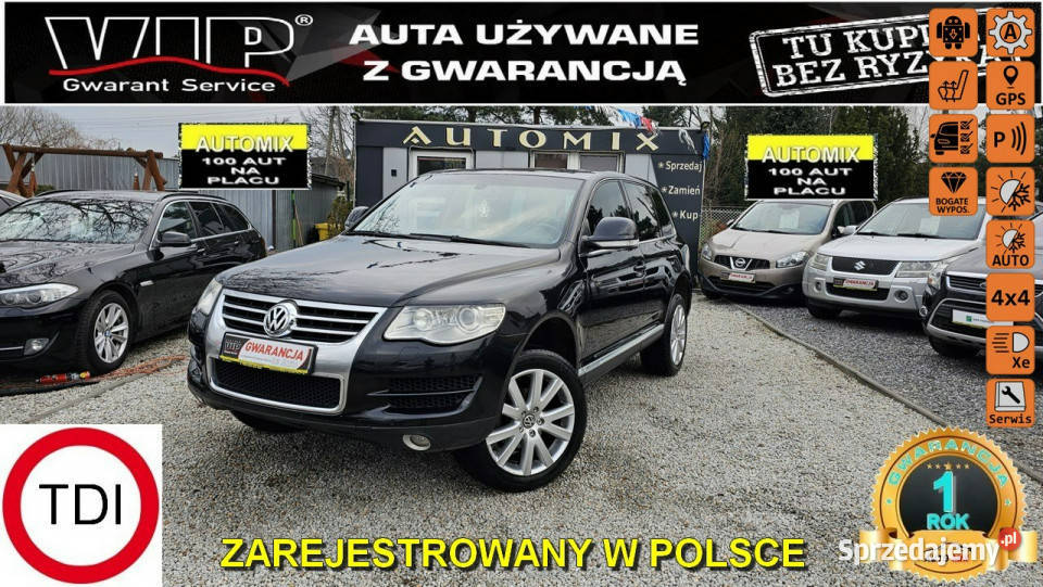 Volkswagen Touareg SPRZEDANY Lift SUPER STAN Świdnica