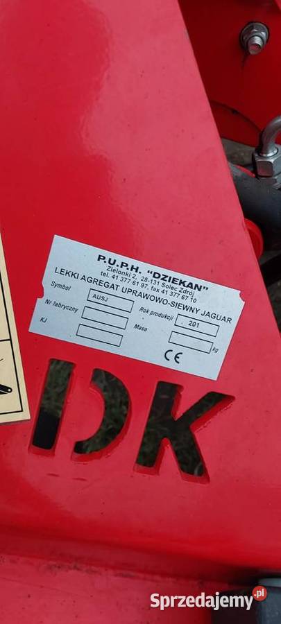 Agregat uprawowy z hydrpakiem Agregaty Kock