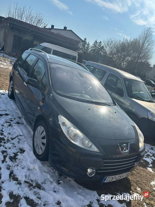Peugot 307 16 HDi polift 2007 r zamiana 120KM Łączany
