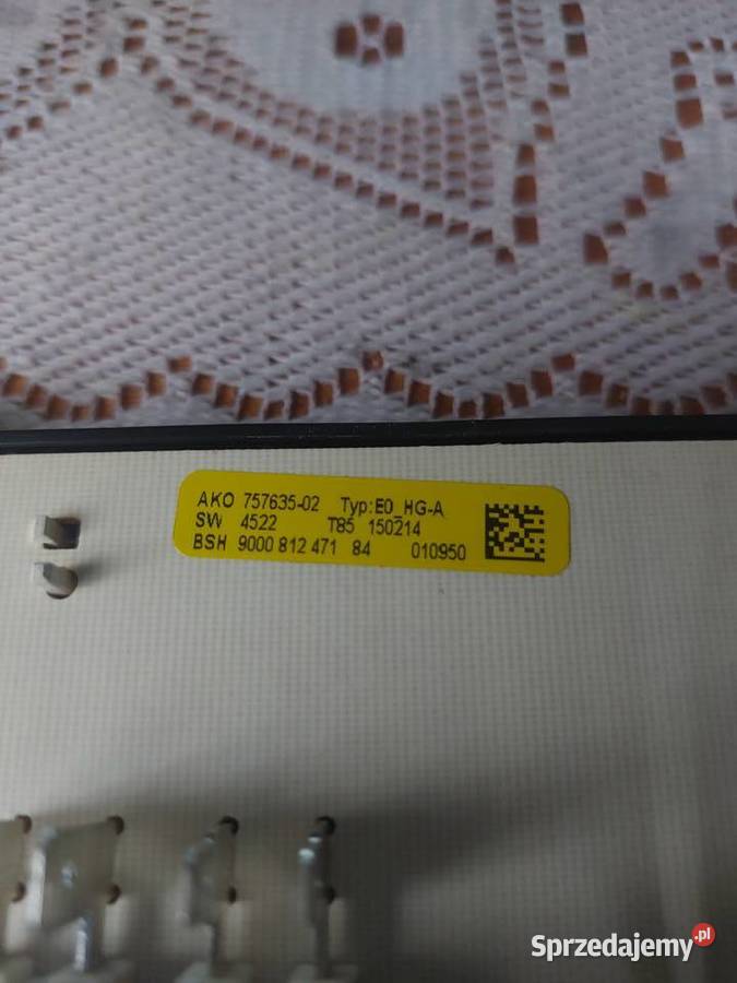 BOSCH 9000812471 ZEGAR PIEKARNIKA Nowy Sącz