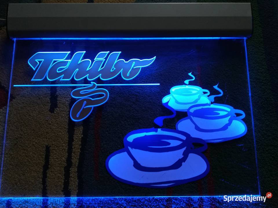 KASETON REKLAMOWY PODŚWIETLANY TCHIBO Gastronomia Opole
