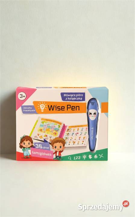 Wise Pen mówiące pióro z książeczką łamigłówek 3 łódzkie Pabianice