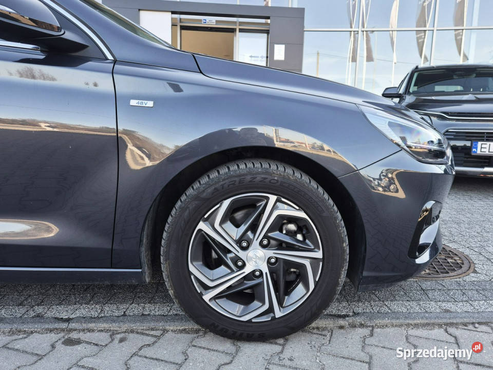 Hyundai i30 15 TGDI 160 6MT MHEV 48 Wersja Smart elektryczne lusterka Łódź
