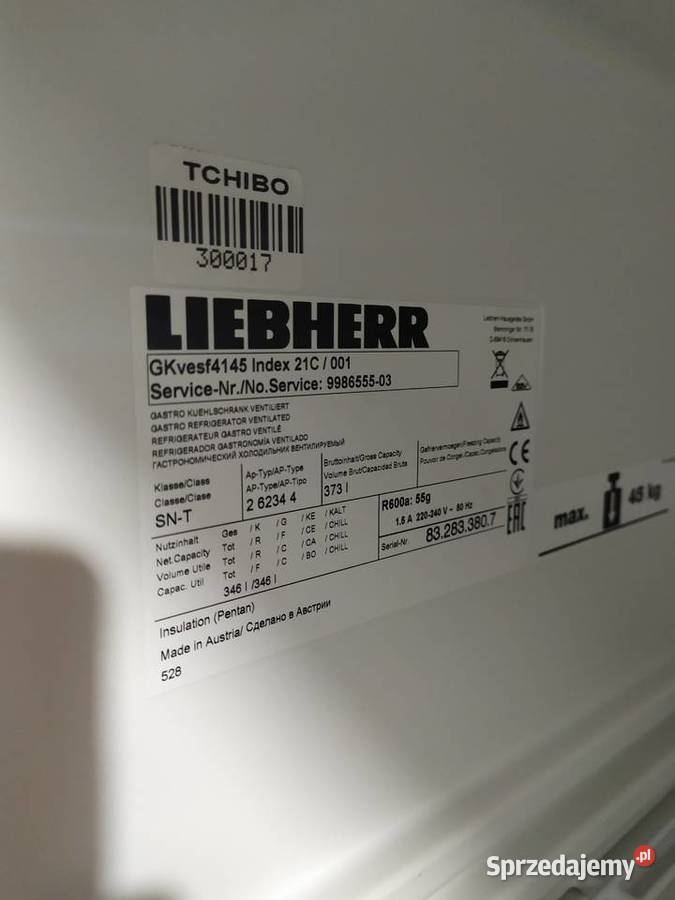 Liebherr GKvesf 4145 Profiline szafa chłodnicza Kazuń Polski