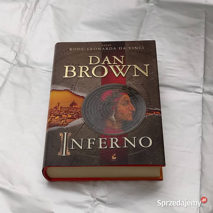 Inferno, Dan Brown, twarda z obwolutą