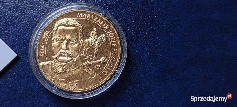 Stare monety Medal Piłsudski Polska 56 podkarpackie Lesko