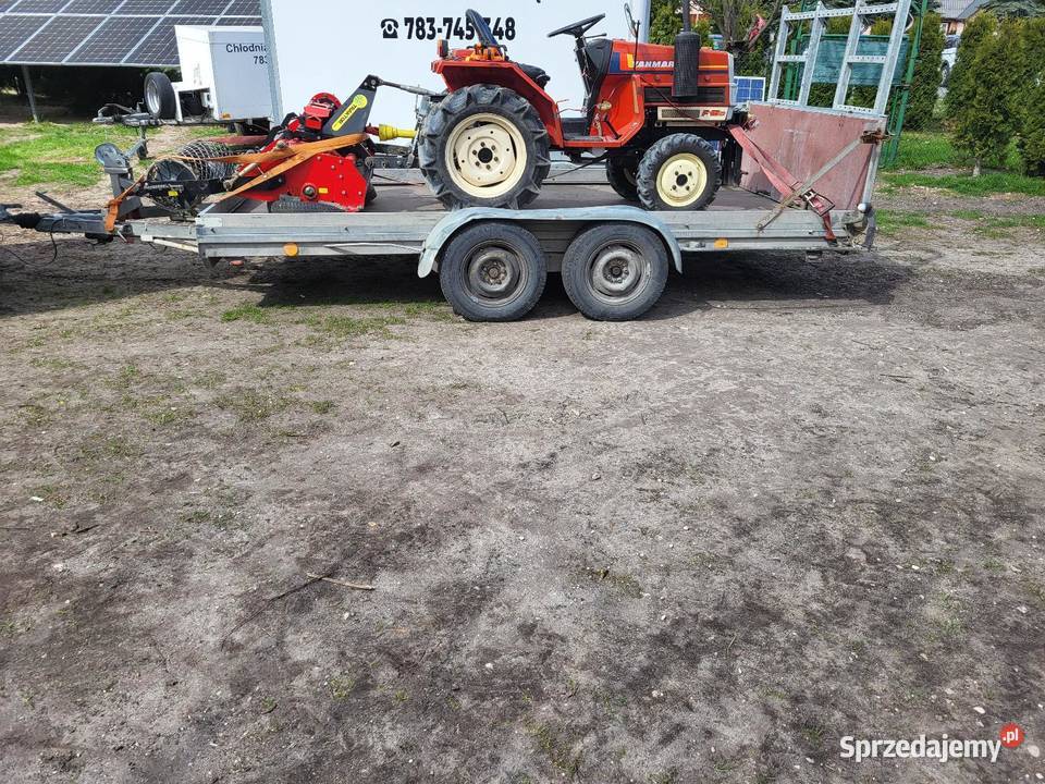 Laweta przyczepa platforma 2 świętokrzyskie Jędrzejów